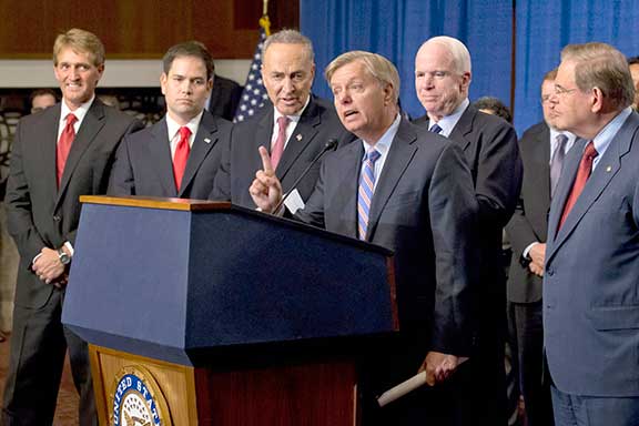 Immigration reform has stalled decade after Gang of Eight push | News, Sports, Jobs - Vimarsana News