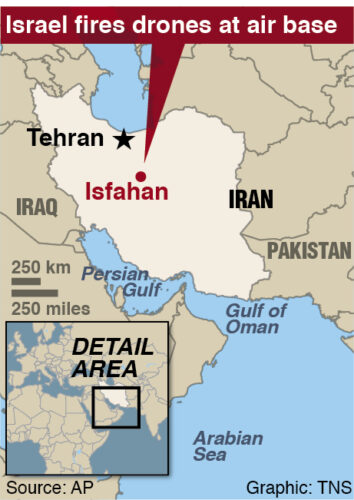 Israel, Iran play down apparent Israeli strike | News, Sports, Jobs - Vimarsana News