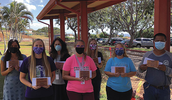 Duke's recognizes staff at Princess Nahi'ena'ena Elementary School | News, Sports, Jobs - Vimarsana News
