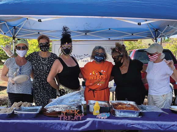 Volunteers help the homeless and needy at community hub in Lahaina | News, Sports, Jobs - Vimarsana News
