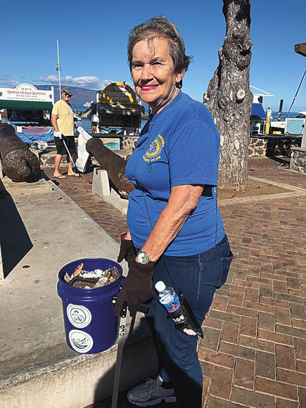 Volunteers pick up rubbish throughout Lahaina Town | News, Sports, Jobs - Vimarsana News