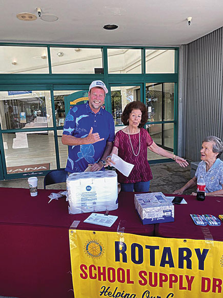 Three West Side Rotary Clubs collect school supplies and cash for students in need | News, Sports, Jobs - Vimarsana News