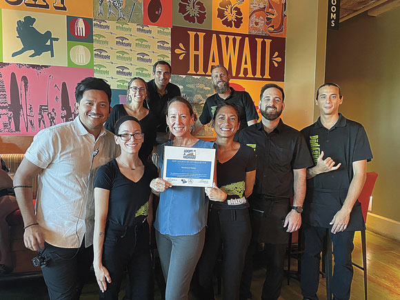 Monkeypod Kitchen honored for volunteerism in South and West Maui | News, Sports, Jobs - Vimarsana News