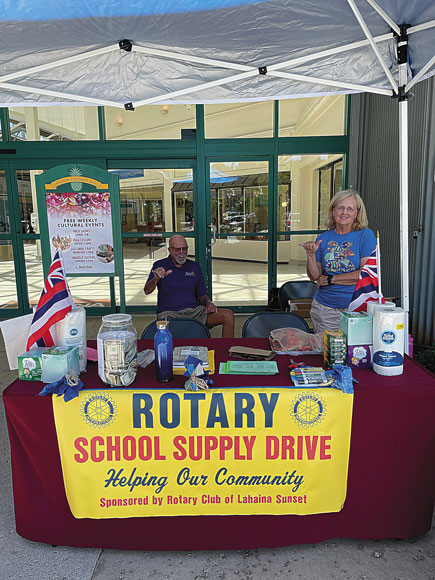 Rotarians to collect school supplies for children in need | News, Sports, Jobs - Vimarsana News