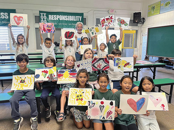Guild brings art classes to displaced Lahaina keiki | News, Sports, Jobs - Vimarsana News