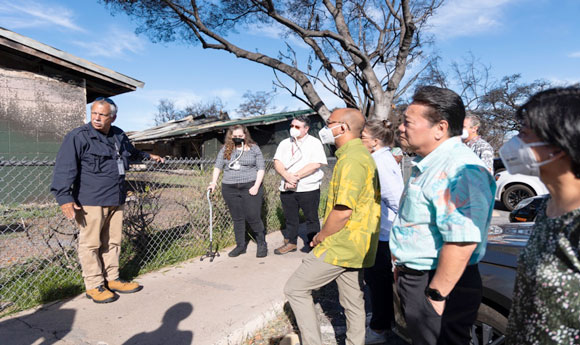 House Finance Committee visits Lāhainā wildfire disaster zone | News, Sports, Jobs - Vimarsana News