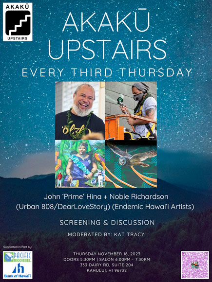 Meet Muralists John 'Prime' Hina & Noble Richardson | News, Sports, Jobs - Vimarsana News