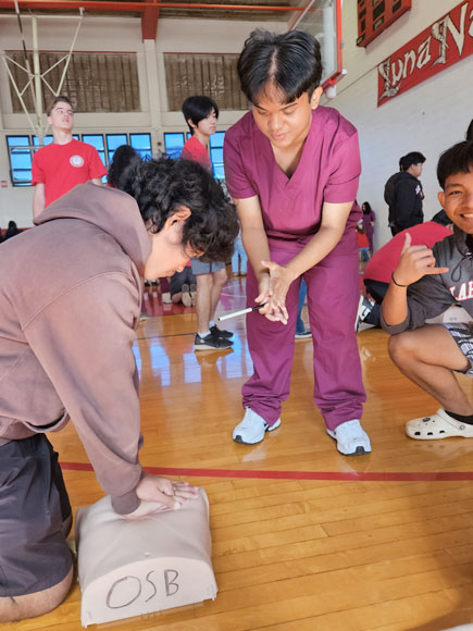 MFD and Lahainaluna Health Pathway collaborate for safety training event | News, Sports, Jobs - Vimarsana News