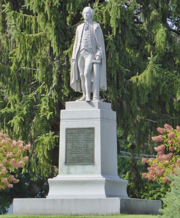 Sir William Johnson’s statue and the Aldine Society News, Sports