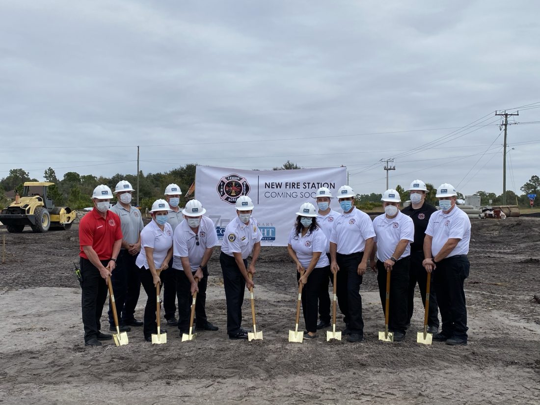 Lehigh Acres Fire District officially breaks ground for Station 106 | News, Sports, Jobs - Vimarsana News