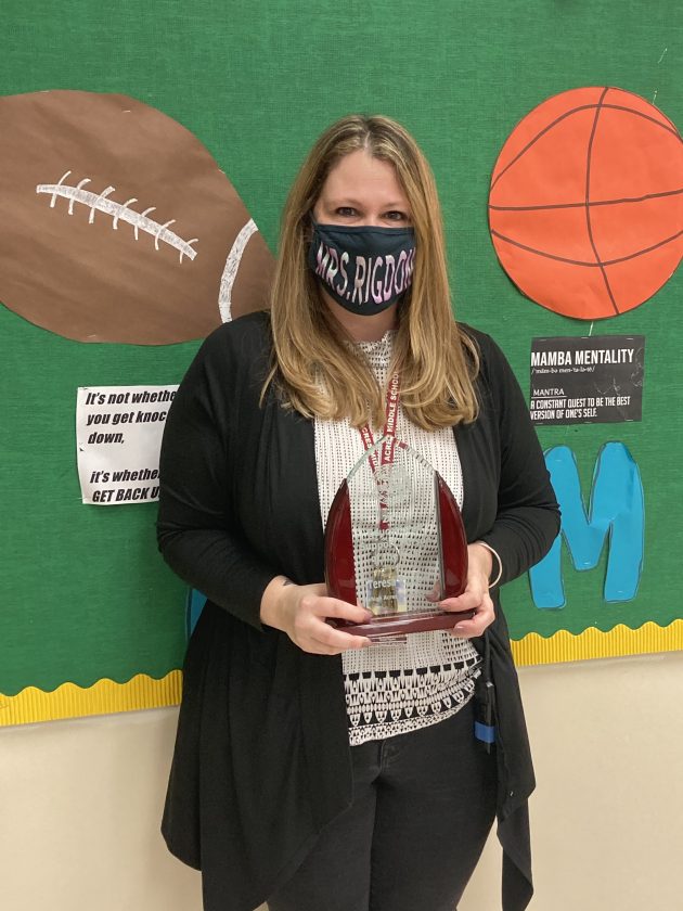 Lehigh Middle's Teresa Rigdon named Educational Support Person of the Year | News, Sports, Jobs - Vimarsana News