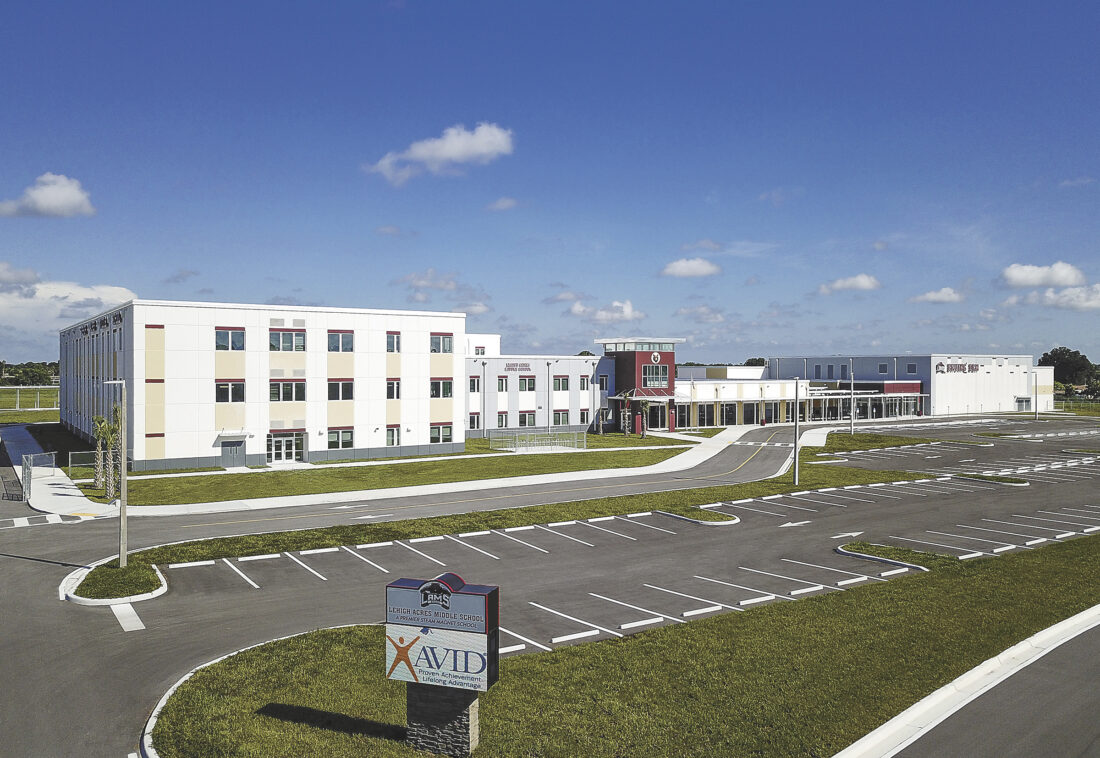 Owen-Ames-Kimball completes the new Lehigh Acres Middle School | News, Sports, Jobs - Vimarsana News