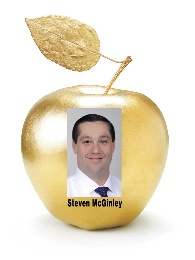 Steven McGinley named Golden Apple teacher | News, Sports, Jobs - Vimarsana News