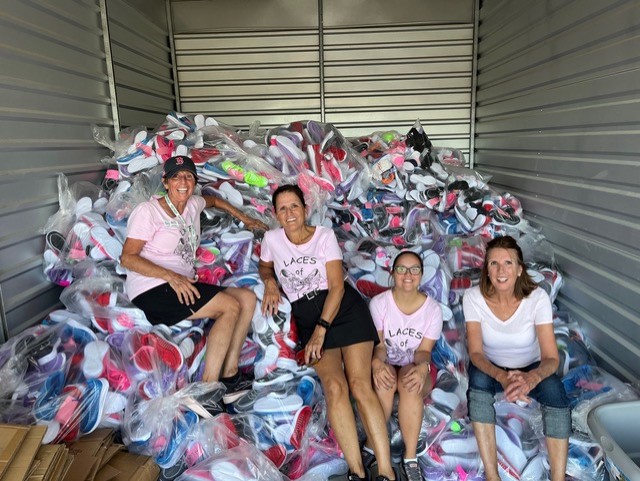 Operation Warm's donation of shoes fills Laces of Love's distribution bin | News, Sports, Jobs - Vimarsana News