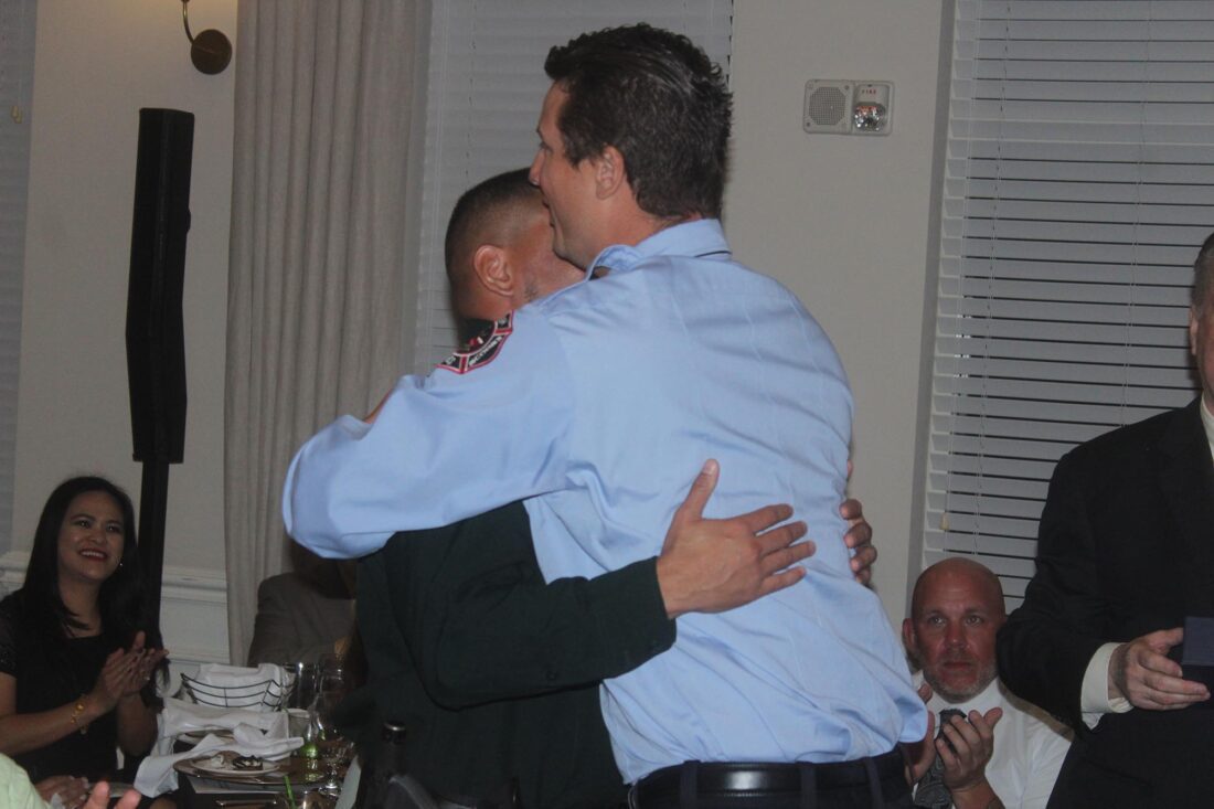 One year later, officer and EMT reunite at East Lee gala | News, Sports, Jobs - Vimarsana News