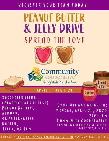 Community Cooperative announces PB&J Drive through April 24 | News, Sports, Jobs - Vimarsana News