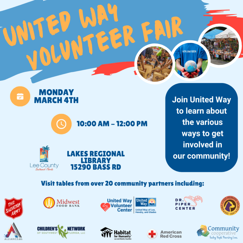 United Way Volunteer Fair set for Monday, March 4 | News, Sports, Jobs - Vimarsana News