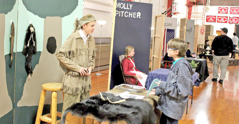 LIVING HISTORY: BMS eighth-graders bring museum to life | News, Sports, Jobs - Vimarsana News
