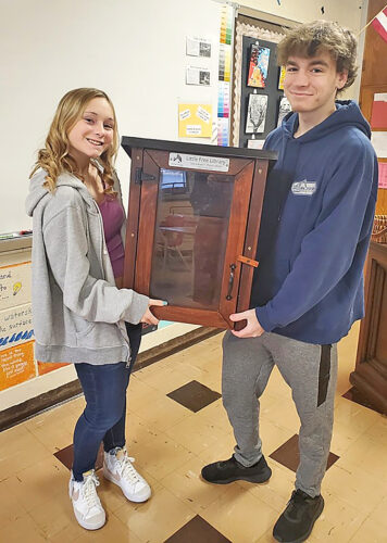 EJ students hope Little Free Library makes big difference with reading | News, Sports, Jobs - Vimarsana News