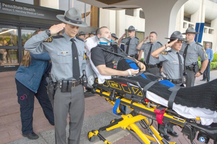 Injured trooper released from hospital, headed to rehab after June shooting | News, Sports, Jobs - Vimarsana News