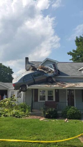 State police: Charges pending as driver intentionally crashed into Lewistown home | News, Sports, Jobs - Vimarsana News