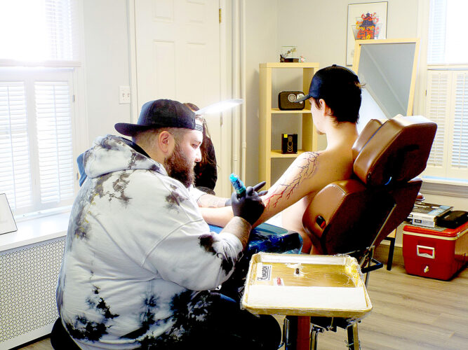 Tattoo artist opens shop Sept. on Electric Avenue | News, Sports, Jobs - Vimarsana News