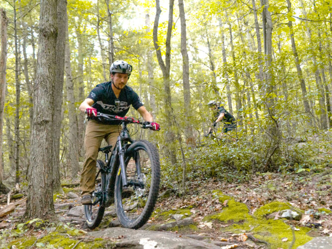 Bicycle shop sells stickers to benefit Coopers Gap trails | News, Sports, Jobs - Vimarsana News