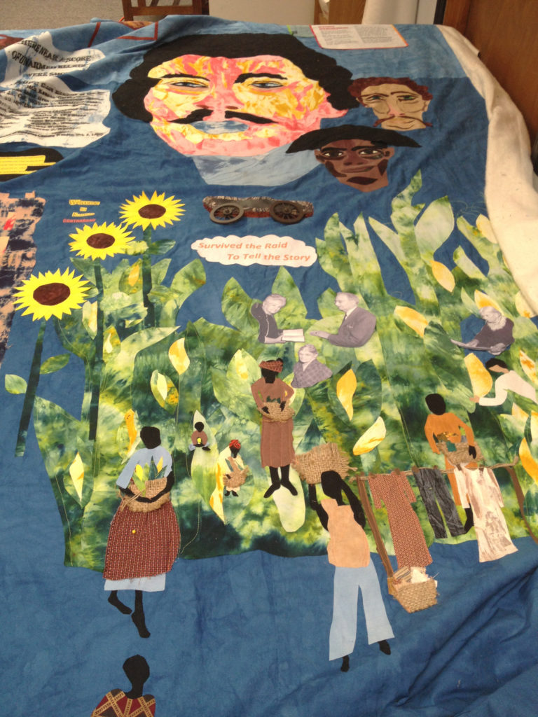 Quilt highlights role of AfricanAmericans in Quantrill’s raid and