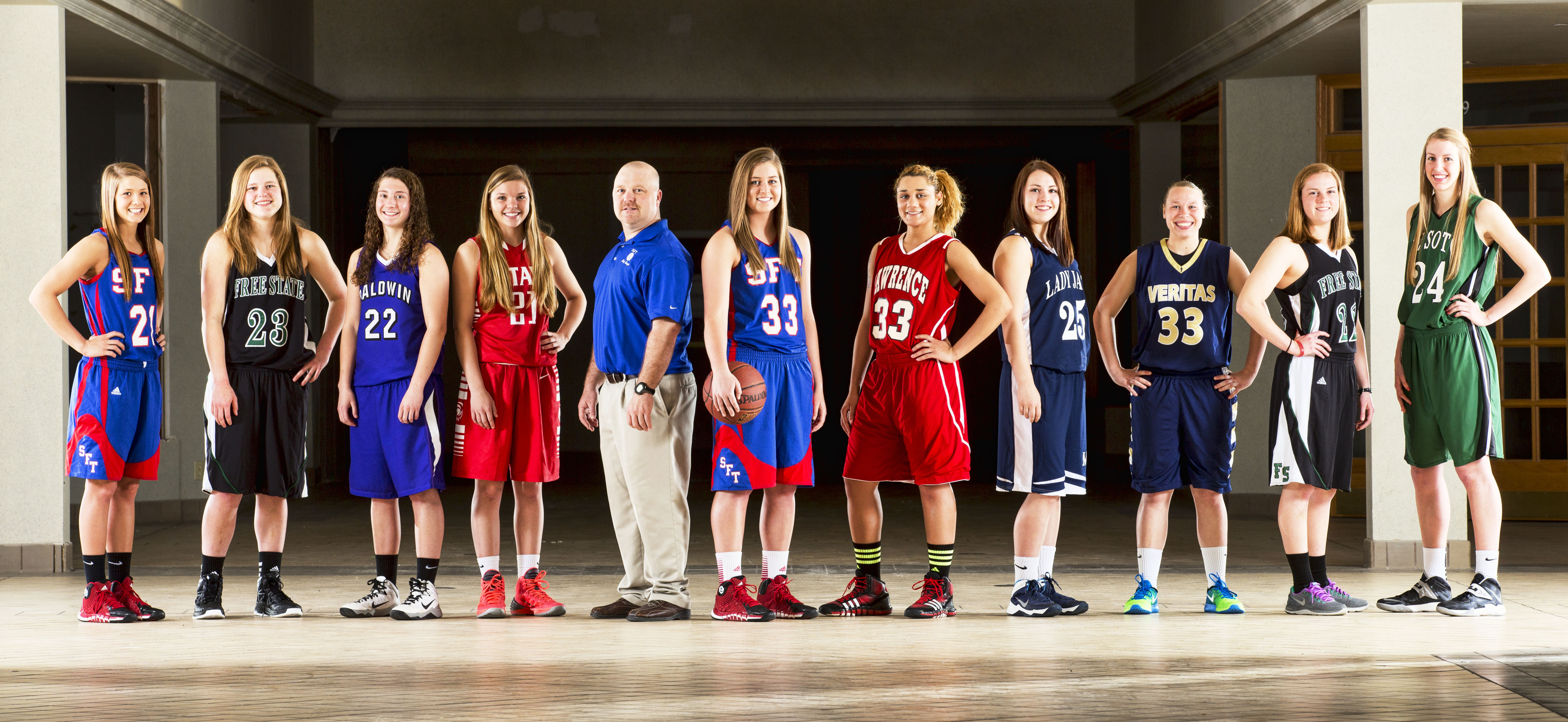 2014 JW AllArea Girls Basketball Team News, Sports, Jobs Lawrence