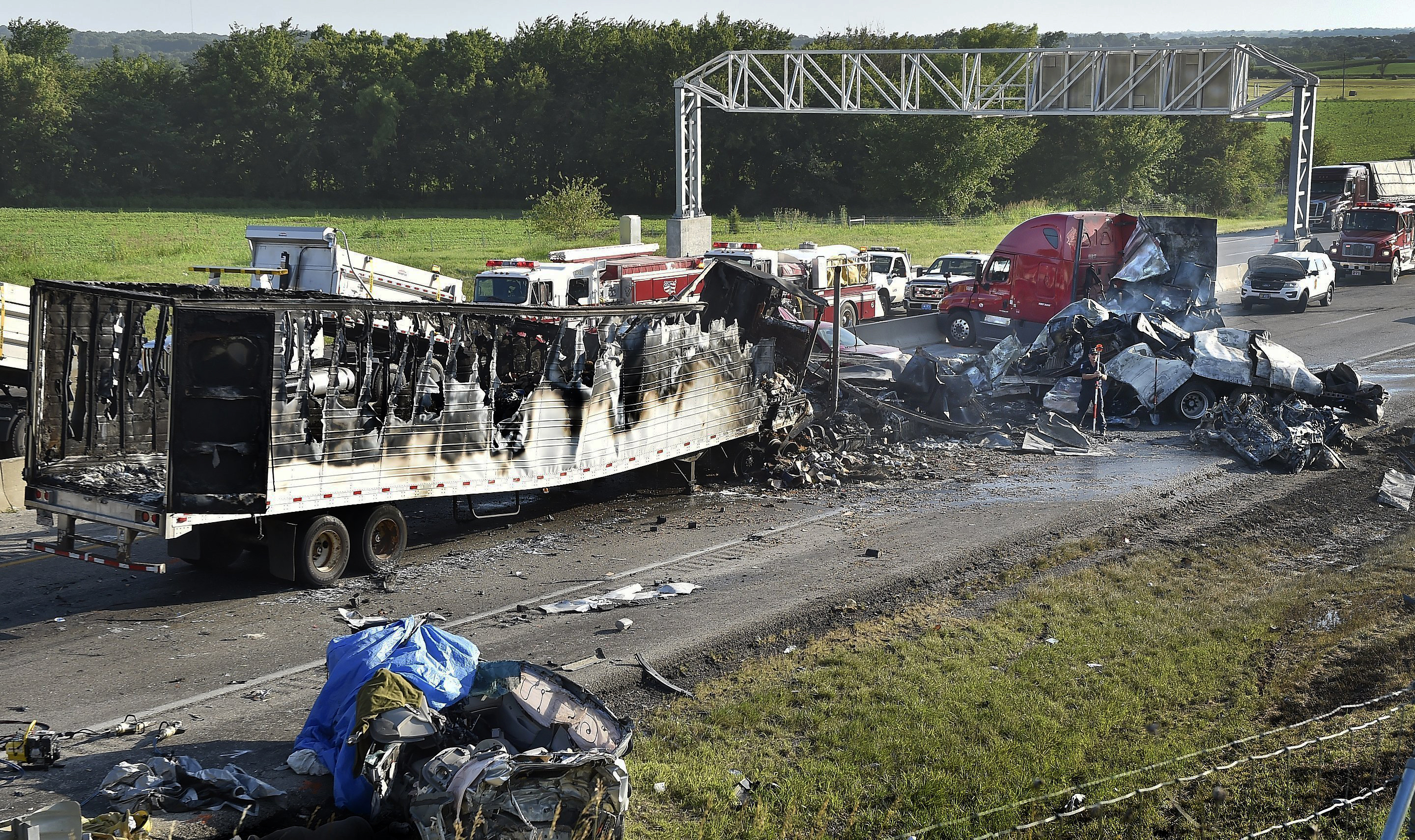 Authorities Release Names Of 5 Who Died In Fiery Turnpike