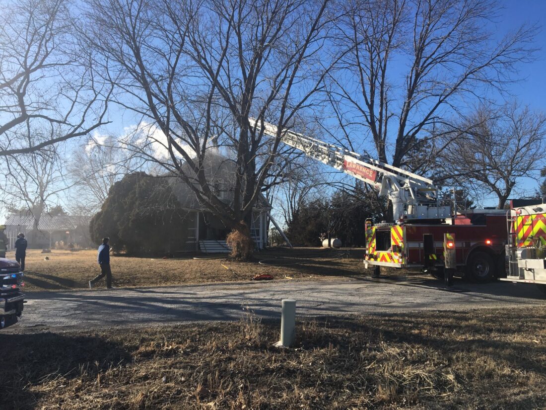 Firefighters battle weekend blazes at home, compost facility | News, Sports, Jobs - Lawrence Journal-World: news, information, headlines and events in Lawrence, Kansas - Vimarsana News