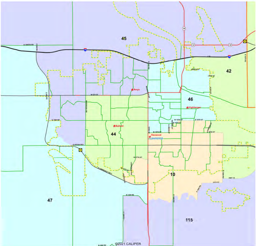 Town Talk | GOP-proposed House map would bring JoCo district to Lawrence's border; it would cut Douglas County into nine parts | News, Sports, Jobs - Lawrence Journal-World: news, information, headlines and events in Lawrence, Kansas - Vimarsana News