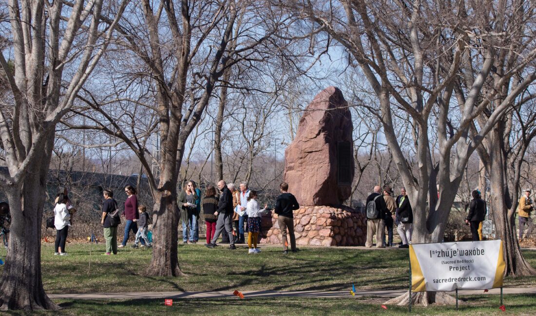 PHOTOS: Residents learn more about project to relocate sacred boulder | News, Sports, Jobs - Lawrence Journal-World: news, information, headlines and events in Lawrence, Kansas - Vimarsana News