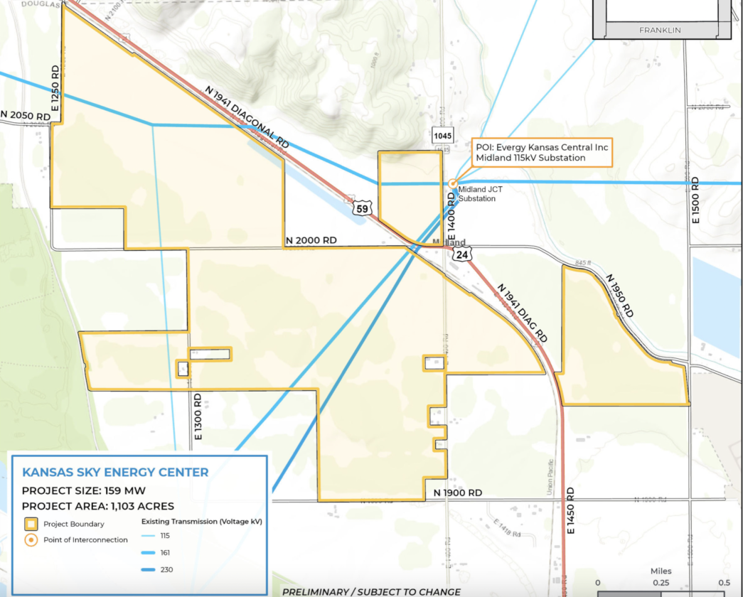 Kansas City-based energy company eyeing northern Douglas County for 1,000-acre solar energy project | News, Sports, Jobs - Lawrence Journal-World: news, information, headlines and events in Lawrence, Kansas - Vimarsana News