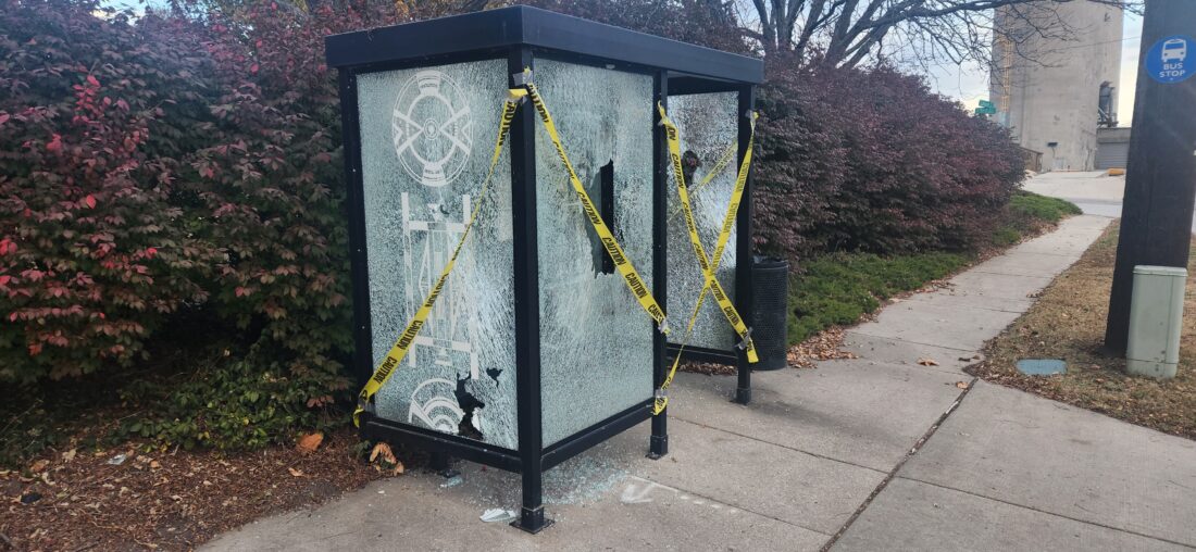 Indigenous art at bus stop in North Lawrence destroyed after apparent vandalism | News, Sports, Jobs - Lawrence Journal-World: news, information, headlines and events in Lawrence, Kansas - Vimarsana News