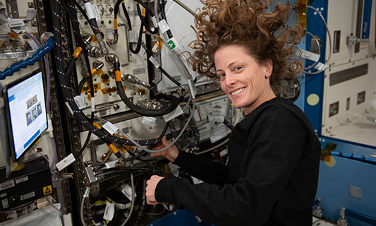 Astronaut who graduated from KU will host Q&A session from International Space Station | News, Sports, Jobs - Lawrence Journal-World: news, information, headlines and events in Lawrence, Kansas - Vimarsana News