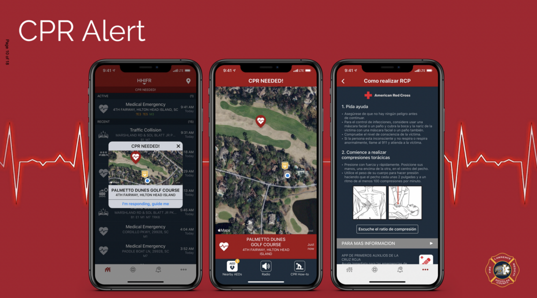 Lawrence-Douglas County Fire Medical reminding public about potentially life-saving app in cases of cardiac arrest | News, Sports, Jobs - Lawrence Journal-World: news, information, headlines and events in Lawrence, Kansas - Vimarsana News