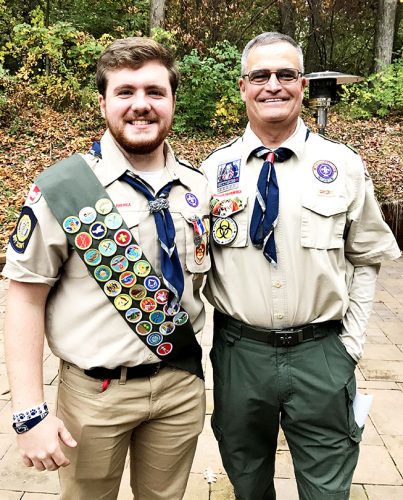 Colin Bechtel earns Eagle Scout Award | News, Sports, Jobs - Vimarsana News