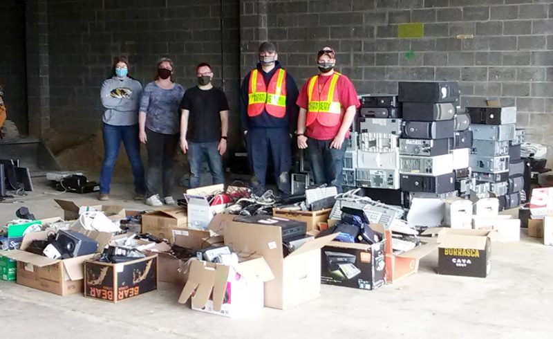 Bellefonte E-Recycle event nets huge haul | News, Sports, Jobs - Vimarsana News