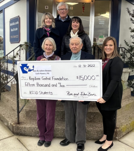 Bowes kick-off KC Foundation's Giving Society with donation | News, Sports, Jobs - Vimarsana News