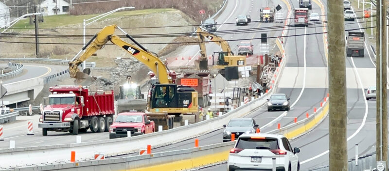 Route 220 construction continues at Queneshaque Road | News, Sports, Jobs - Vimarsana News