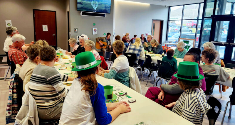SVRCS Community Engagement Program partners with Life Skills Class to host monthly Senior Social | News, Sports, Jobs - Vimarsana News