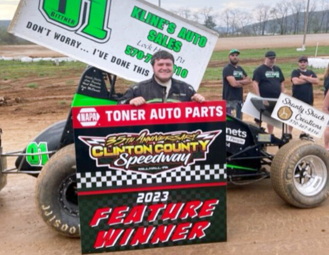Bittner wins season opener at Clinton County Speedway | News, Sports, Jobs - Vimarsana News