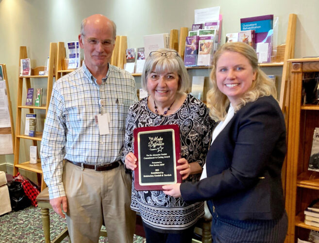 Decker awarded Dr. Alexander Nesbitt Commitment to Caring Award | News, Sports, Jobs - Vimarsana News