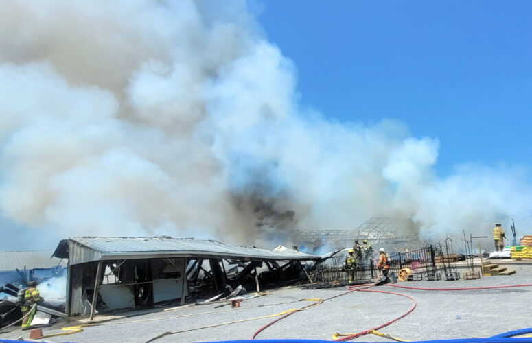 Three-alarm fire wipes out business in Nippenose Valley | News, Sports, Jobs - Vimarsana News