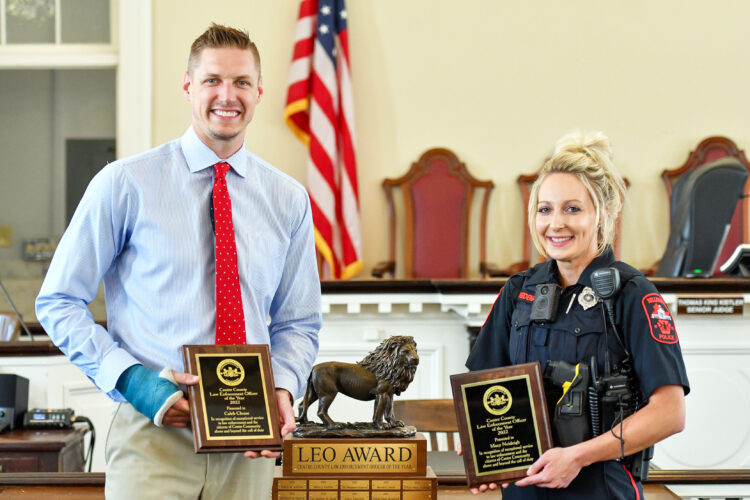 Bellefonte officer, Ferguson Twp. detective receive law enforcement award | News, Sports, Jobs - Vimarsana News