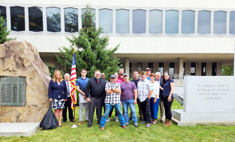 Veterans memorials find new home next to county government building | News, Sports, Jobs - Vimarsana News