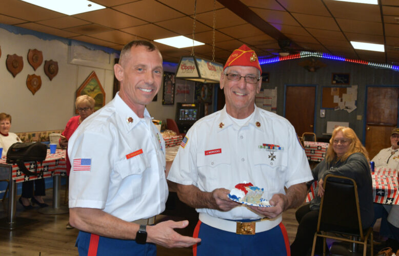 Marines hold cake cutting ceremony to celebrate 248th birthday | News, Sports, Jobs - Vimarsana News