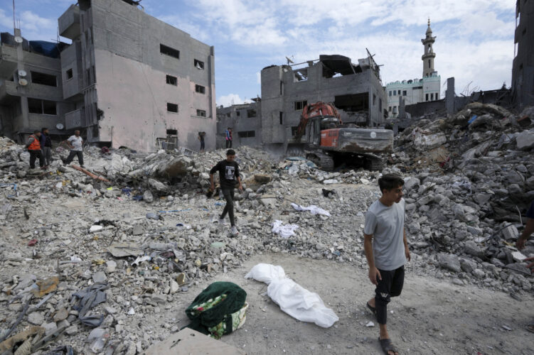 Thousands of bodies lie buried in rubble in Gaza | News, Sports, Jobs - Vimarsana News