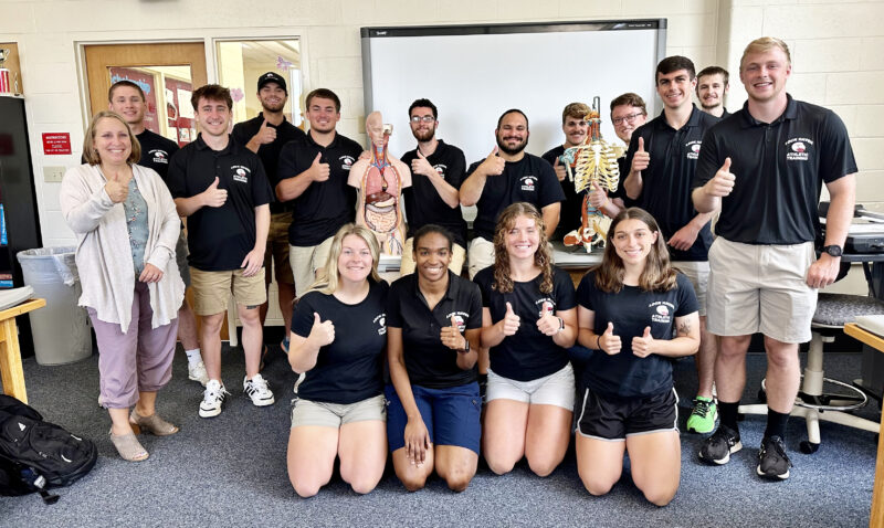 Faculty-led fundraising campaign results in essential medical equipment for Lock Haven Athletic Training students | News, Sports, Jobs - Vimarsana News